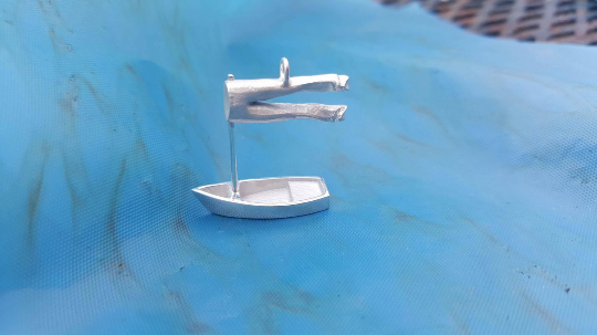 The Sail by the Seat of Your Pants Boat Pendant